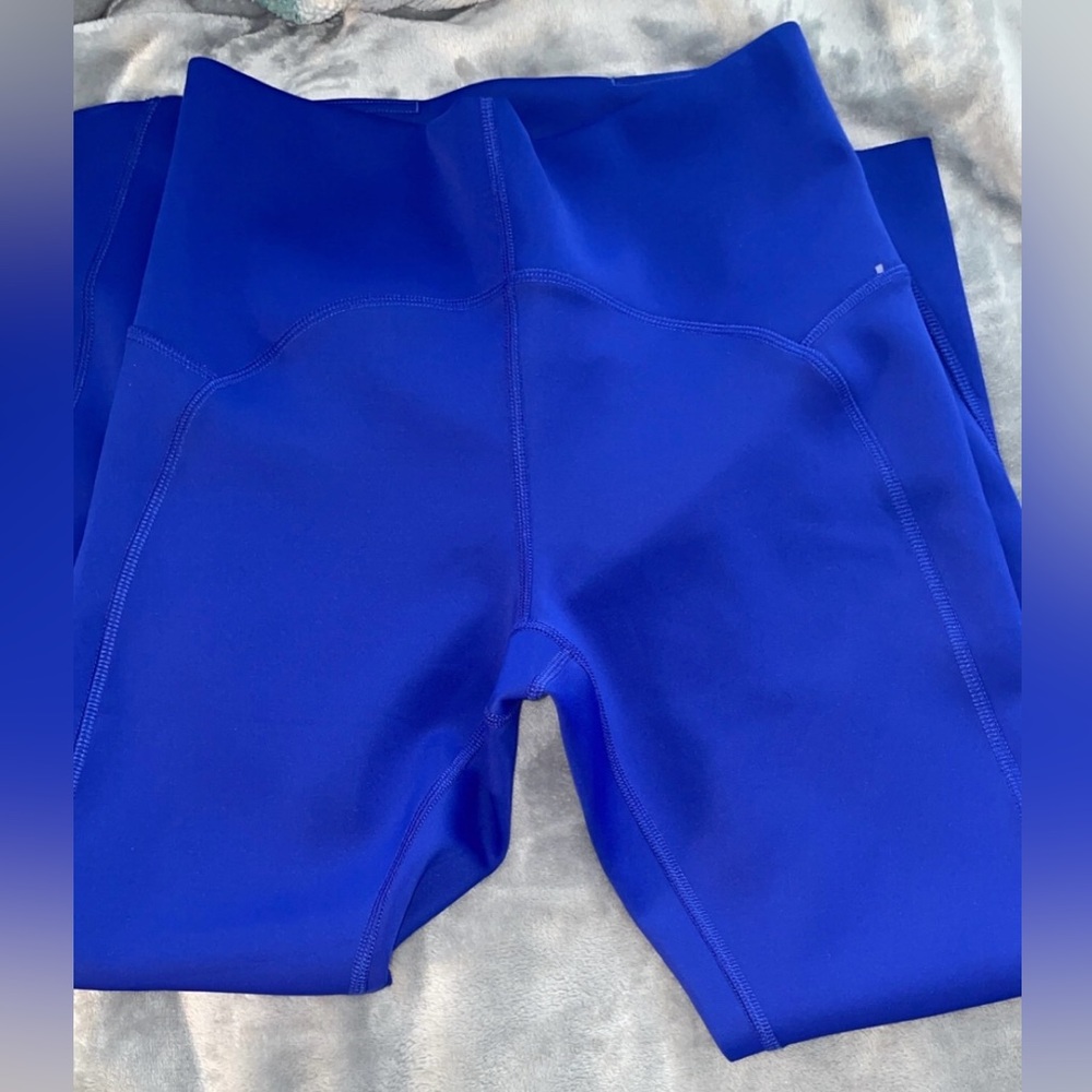 Medium blue leggings worn once